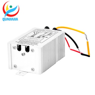 [qunjiajia.th] อุปกรณ์แปลงพาวเวอร์ซัพพลาย 24V เป็น 12V DC-DC 5A สําหรับรถยนต์