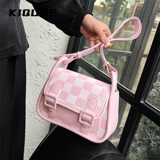 KIQUNE  กระเป๋าผู้หญิงสะพายข้าง กระเป๋าสะพาย ข้าง 2023 NEW   Korean Style ins ทันสมัย Unique L91TTDM 37Z230910