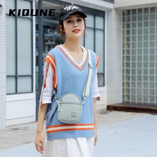 KIQUNE  กระเป๋าผู้หญิงสะพายข้าง กระเป๋าสะพาย ข้าง 2023 NEW   Chic Korean Style คุณภาพสูง สวยงาม L91TTCM 37Z230910