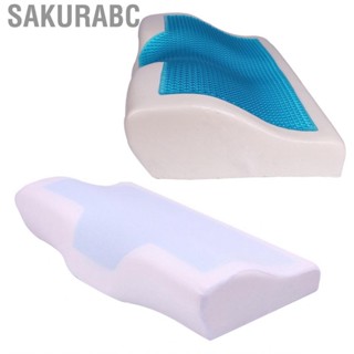 Sakurabc Cooling Memory Orthopedic Pillows Gel Neck Sleeping Cervical Pillow Support