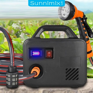 [Sunnimix1] เครื่องปั๊มน้ําไฟฟ้า อเนกประสงค์ ขนาดเล็ก แบบพกพา สําหรับรดน้ําผัก กลางแจ้ง