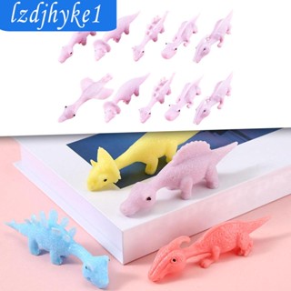 [Lzdjhyke1] ของเล่นไดโนเสาร์บินนิ้ว สําหรับเด็กอายุ 3 ปีขึ้นไป 10 ชิ้น