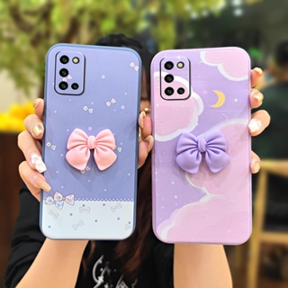 cute phone case Phone Case For Samsung Galaxy A03S/SM-A037G Liquid silicone shell The New Anti-fall Leopard soft shell ins