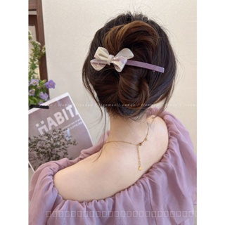 0818-YWSN Push ~ Korean Acetate High-Grade Bow Barrettes Womens Back Head Summer New Elegant Spring Clip PS0P