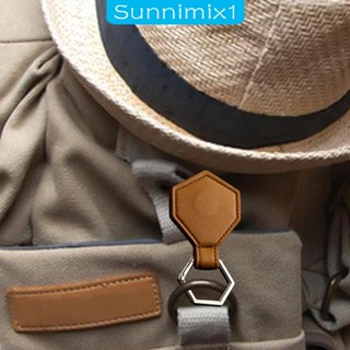 [Sunnimix1] คลิปหนีบหมวก ผ้าขนหนู หนัง PU ไม่ต้องใช้มือ สําหรับเดินทาง นักกอล์ฟ ผู้หญิง