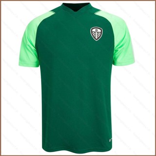 เสื้อกีฬาแขนสั้น ลายทีม Leeds United Jersey HQ1 2023-2024 พลัสไซซ์ QH1