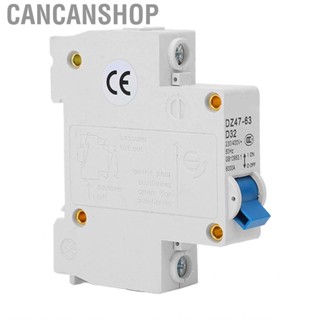 Cancanshop DIN Rail Miniature Circuit Breaker Current 230V 400V 32A 6000A Breaking