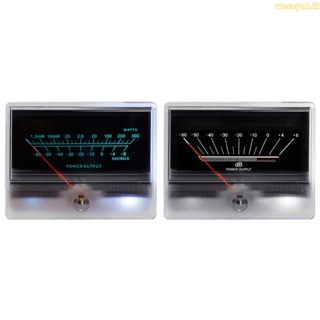 Weroyal VU แอมมิเตอร์ DB Meter ปล่อยกระแสไฟ มิเตอร์แบน เครื่องมิกเซอร์ มิเตอร์ไฟฟ้า พร้อมไฟแบ็คไลท์