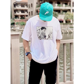 2TJT correct version Arm Tee cartoon Akira broken Arm printing beautiful street hip hop loose cotton short-sleeved T-shirt