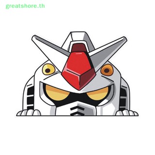 Greatshore สติกเกอร์ไวนิล PVC ลายอนิเมะ GUNDAM RX-78 สําหรับติดตกแต่งรถยนต์