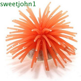 Sweetjohn ปะการังประดิษฐ์ 6 สี สําหรับตกแต่งตู้ปลา พืชใต้น้ํา