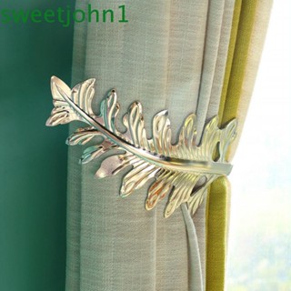 Sweetjohn ที่แขวนผ้าม่าน แบบโลหะ สําหรับตกแต่งห้องนั่งเล่น