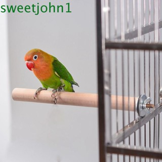 Sweetjohn ขาตั้งแขวนของเล่น อุปกรณ์เสริม สําหรับนกแก้ว