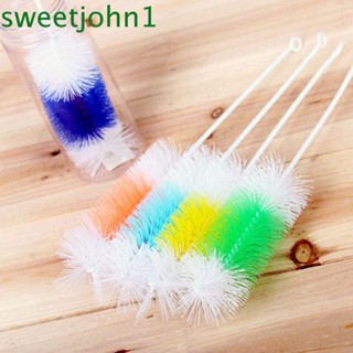 Sweetjohn แปรงขัดขวดน้ํา ด้ามจับยาว สําหรับครัวเรือน