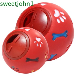 Sweetjohn ของเล่นลูกบอลกัด กัดช้า สําหรับฝึกสัตว์เลี้ยง สุนัข