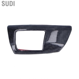 Sudi Shift Knob Cover  Carbon Fiber Material Trim for F20 F30 F10 F32 F25 X5 F15 X6 Car Modification