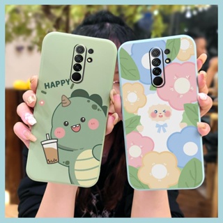 soft shell Liquid silicone shell Phone Case For Redmi 9/Redmi9 Prime/Poco M2 Lens package Solid color Skin-friendly feel