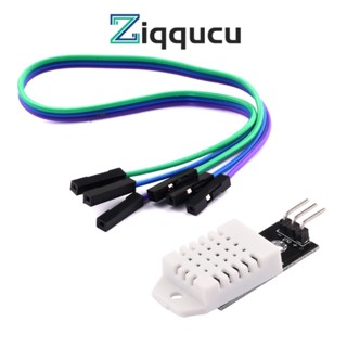 Ziqqucu DHT22 AM2302 โมดูลเซนเซอร์อุณหภูมิ และความชื้นดิจิทัล สําหรับ Arduino Electronic Practice DIY