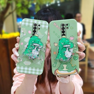 cute protective case Phone Case For Redmi 9/Redmi9 Prime/Poco M2 The New Rotatable stand Anti-fall Glitter