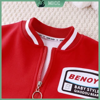 【Bangkok Delivery】เสื้อแจ็กเก็ตเบสบอล หลากสี เข้ากับทุกการแต่งกาย แฟชั่นฤดูใบไม้ผลิ และฤดูใบไม้ร่วง สําหรับเด็ก 1-9 ปี