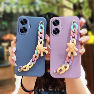 Simplicity Anti-fall Phone Case For OPPO Realme C55/Narzo N55 Skin feel silicone protective case phone case