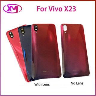 ใหม่ ฝาครอบแบตเตอรี่ด้านหลัง พร้อมเลนส์กล้อง สําหรับ VIVO X23 V1809A V1816A V1809T