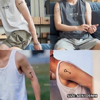 กันน้ำชั่วคราว Tattoo สติกเกอร์รอยสัก สติกเกอร์ Minimal รอยสักง่ายๆ รอยสัก นก ปีก นกฮูกรูปแบบต่างๆ รอยสักแฟชั่น JayShopi