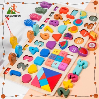 [Buymorefun] Montessori บอร์ดจับคู่ตัวอักษร สําหรับเด็กอายุมากกว่าสามขวบ