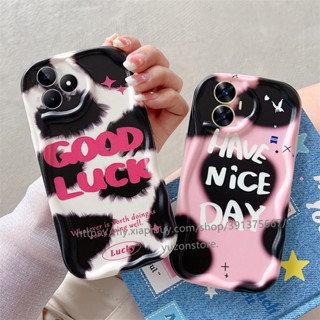 Phone Case Realme C53 C55 C35 C33 C31 C30s C30 C21Y C25Y C21 C20 เคส พร้อมส่ง ใหม่ เคสโทรศัพท์มือถือแบบนิ่ม TPU กันกระแทก กันรอยเลนส์กล้อง ลายคลื่น สําหรับ