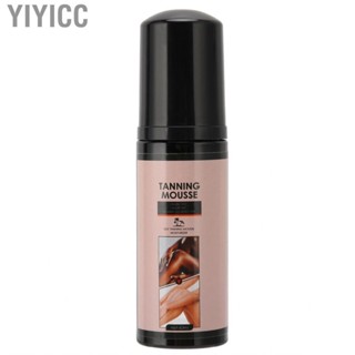 Yiyicc Self Tanner  Toxic Resistant Streak free Quick Dry Tanning Mousse Sunless for Young Lady Women