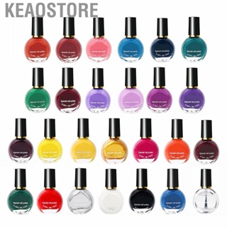 Keaostore 10ml Saturated Bright Color Elegant Style Quick Drying Long Lasting Fast Dry