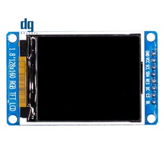  โมดูลพาวเวอร์ซัพพลาย หน้าจอ LCD 1.8 นิ้ว 128x160 RGB SPI TFT LCD ST7735S 3.3V แบบเปลี่ยน