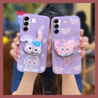 Anti-fall Skin-friendly feel Phone Case For Samsung Galaxy M14 5G/SM-M146B cute protective case Rotatable stand