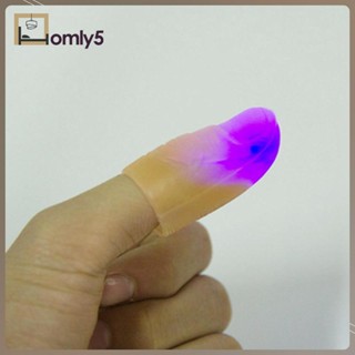 [Homyl5] บาร์ไฟนิ้วโป้ง LED แบบนิ่ม สําหรับเล่นทริคนิ้วโป้ง