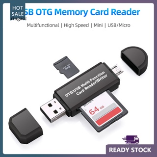 เครื่องอ่านการ์ด SD RGA อเนกประสงค์ สําหรับ PC USB Micro USB OTG Card Reader