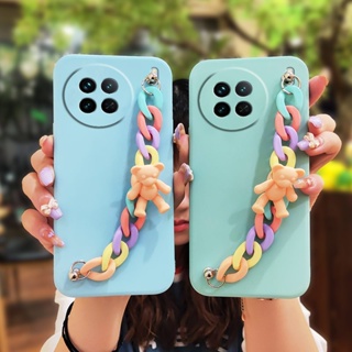 Anti-fall Skin feel silicone Phone Case For VIVO X90 5G/V2241A Nordic style soft shell Simplicity Solid color Back Cover