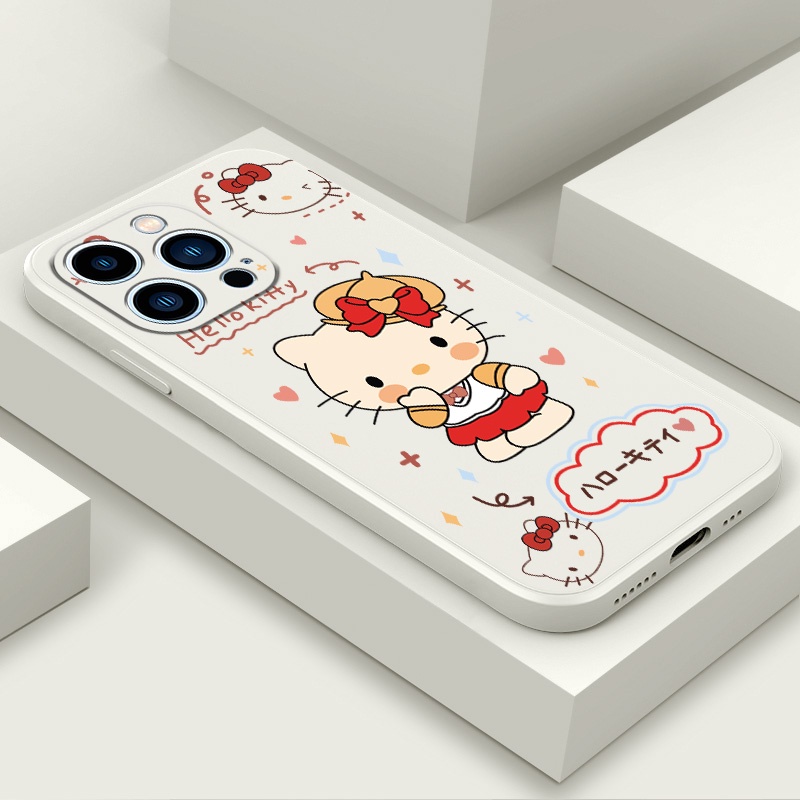 เคส Tecno Spark Go 2024 Spark Go 2023 Spark 6 Go 2021 Spark 8C Spark 10 pro Spark 10C 20C 20 Spark 7 pro Spark 6 air hello kitty MF036A เคสโทรศัพท์มือถือแบบนิ่ม กันกระแทก ลายคิตตี้