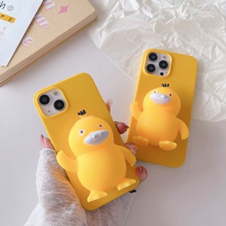 เคสป้องกันโทรศัพท์มือถือยาง แบบนิ่ม ลาย Kodak Duck สําหรับ iPhone 14Promax 15 14 13 12 11 6 6G 7 8 SE 2020 7p 8p X XS XR XsMax 11 12 13 Pro 13 Pro Max