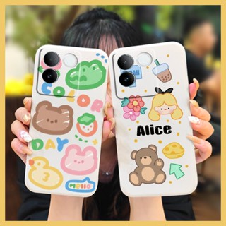 Liquid silicone shell phone case Phone Case For VIVO S17E Lens bump protection Back Cover cute Anti-fall Skin feel silicone