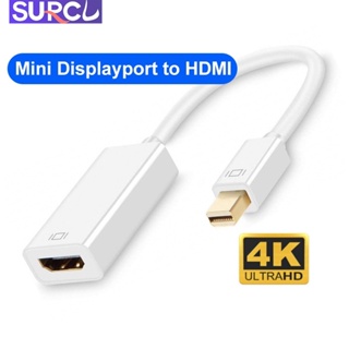 อะแดปเตอร์แปลงสายเคเบิ้ล mini DP เป็น HDMI 4K 1080P สําหรับ Mac MacBook Pro Air Notebook