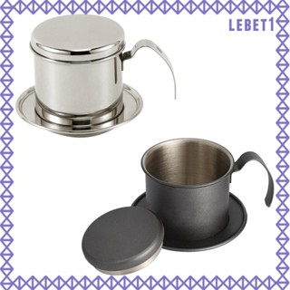 [Lebet] ที่กรองกาแฟดริป แบบสเตนเลส สไตล์เวียดนาม สําหรับตั้งแคมป์ คาเฟ่