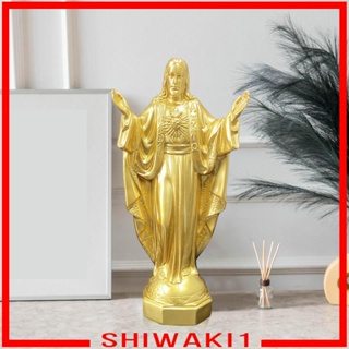 [Shiwaki1] รูปปั้นพระเยซูเรซิ่น สําหรับตกแต่งบ้าน