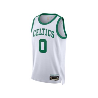 เสื้อกีฬาแขนสั้น ลายทีม NBA Celtics Tatum CE Dri-FIT SW แบบแห้งเร็ว สําหรับผู้ชาย