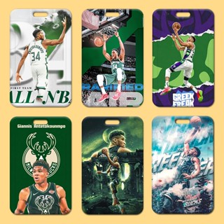 [ซื้อ 2 แถม 1] Antetokounmpo กระเป๋าใส่บัตรอาหาร บัตรรถบัส แบบแข็ง ป้องกัน สําหรับนักเรียน โรงเรียน