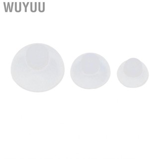 Wuyuu 10PCS  Domes Closed Silicone Ear Tips Detachable Washablx