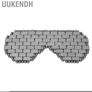 Uukendh Terahertz Stone Eye Cover Cold Hot  Ergonomics Promote Circulation Trace Element Cooling for Travel