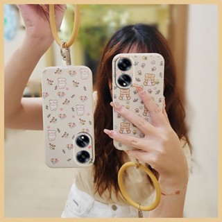 Solid color phone case Phone Case For OPPO A1 5G/A98 5G/F23 5G Cartoon Skin-friendly feel Camera all inclusive