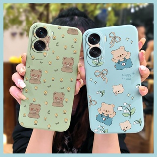 Lens bump protection Liquid silicone shell Phone Case For Honor X50i Skin feel silicone phone case Back Cover cute