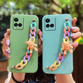 Back Cover protective case Phone Case For VIVO Y21 2021/Y21S/Y33S 4G/Y32/Y21T/Y33T Solid color Liquid silicone shell