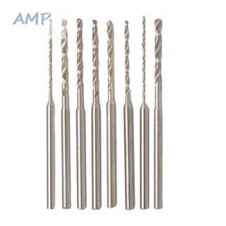 ⚡NEW 8⚡50mm Length Drill Bit 0.8mm-2mm 2.35mm Shank Diameter 50mm Length Silver